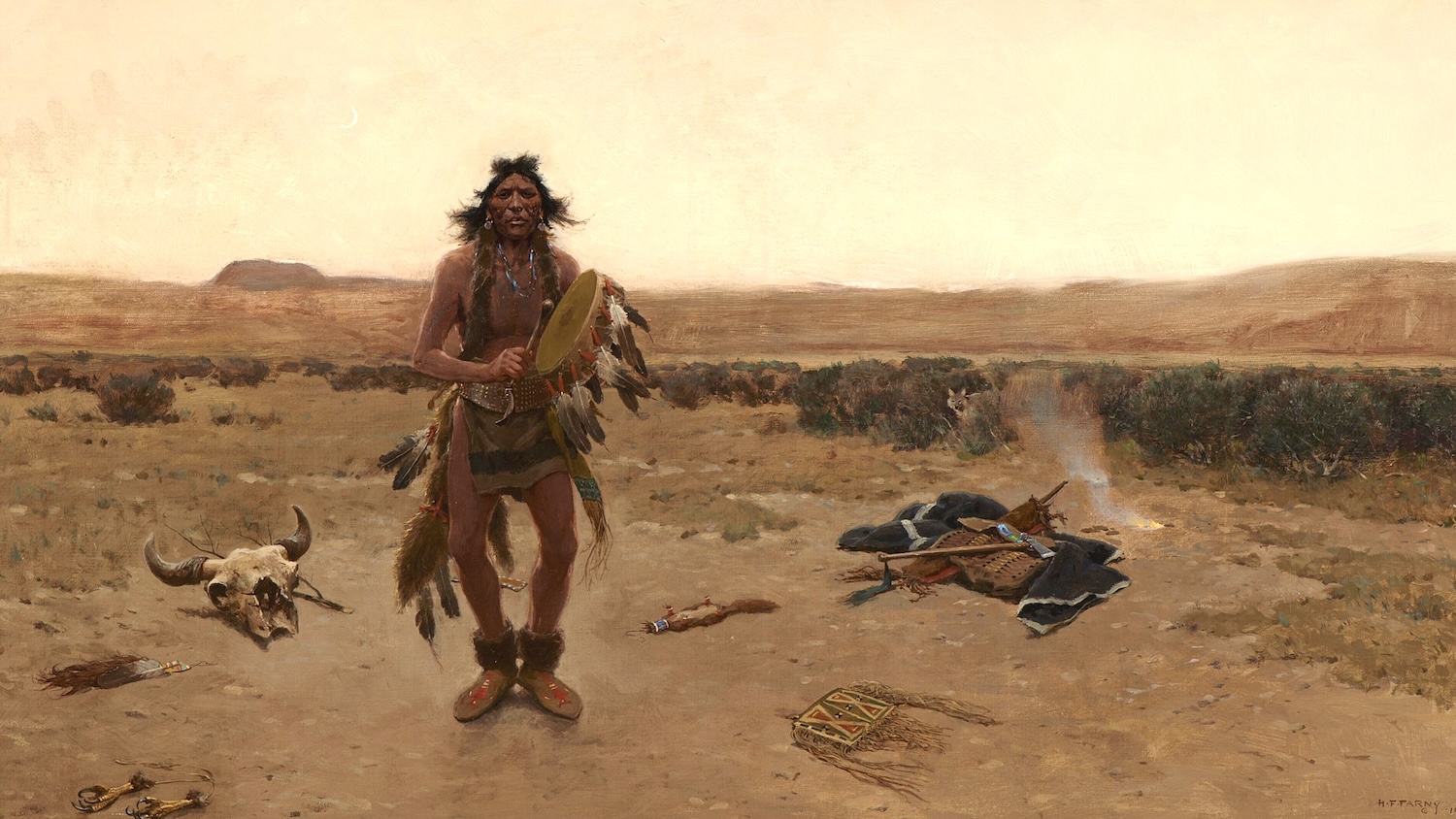 HENRY FARNY, LE PEINTRE QUI AIMAIT LES INDIENS