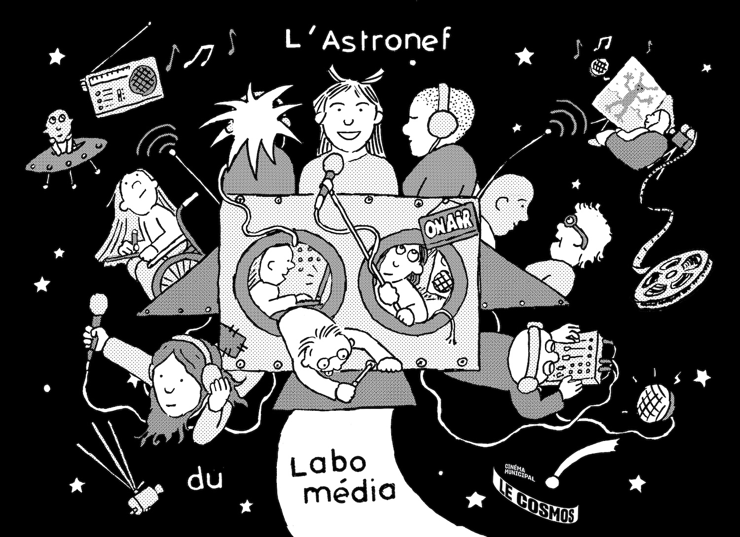 ATELIER RADIO : L’ASTRONEF DU LABO MÉDIA